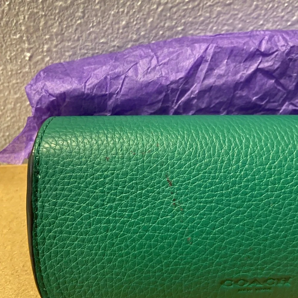 COACH Sunglasses Case w/ Wristlet